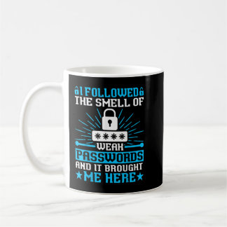 Mug Hacker éthique Casquette blanc - Cyber sécurité ré