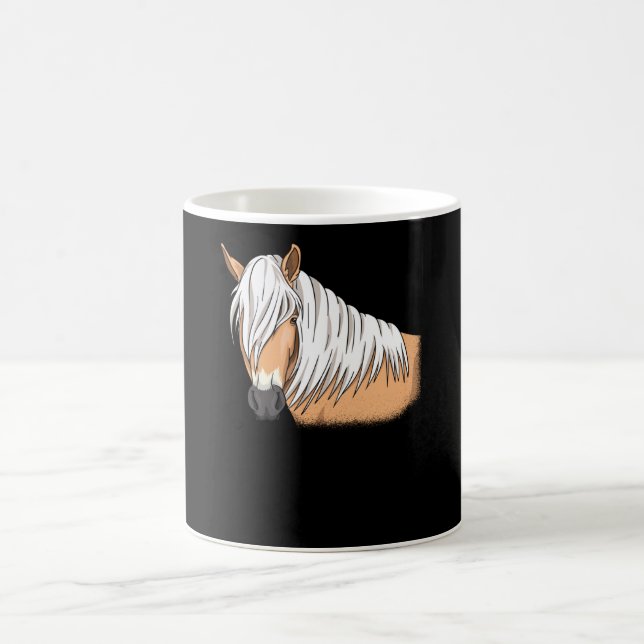Mug Haflinger cheval Idée cadeau (Centre)