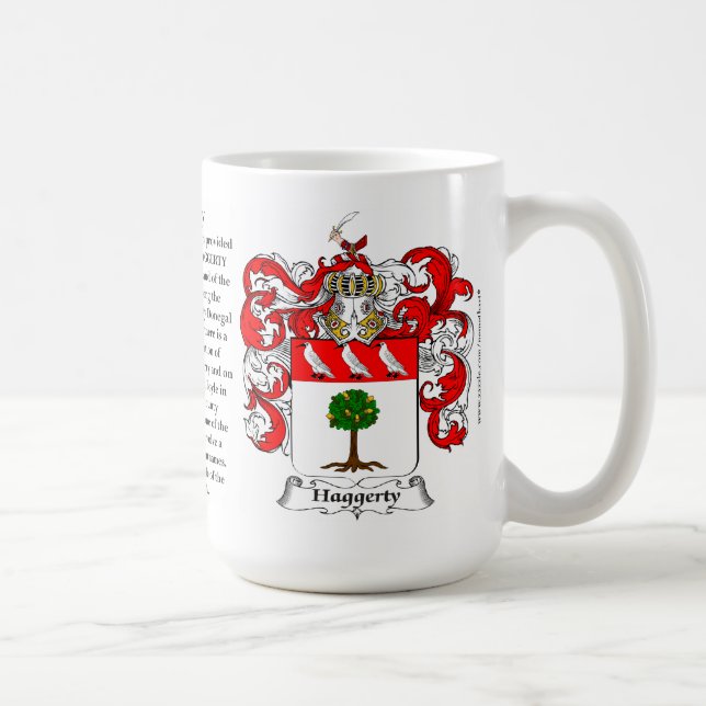 Mug Haggerty, l'origine, la signification et la crête (Droite)