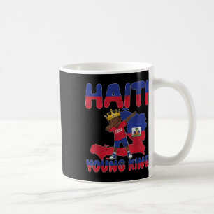 Mug Haïti Jeune Roi Drapeau Jour Melanin Pour Blac
