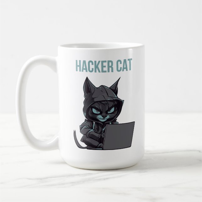 Mug Haker Cat (Gauche)