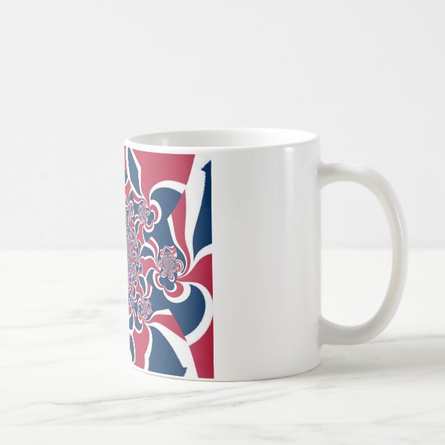 Mug Hakuna Matata Cadeaux tendance rouge et bleu.jp (Droite)