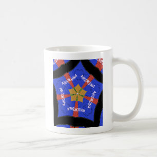 Mug Hakuna Matata Iridiscent bleu