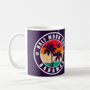 Mug Half Moon Cay Bahamas - Retro Vintage 80s