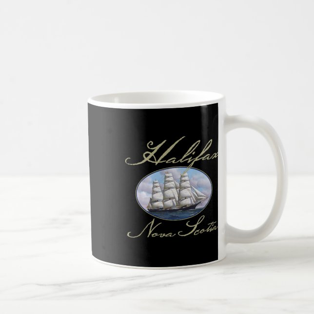 Mug Halifax Nova Scotia Clipper Ship  (Droite)