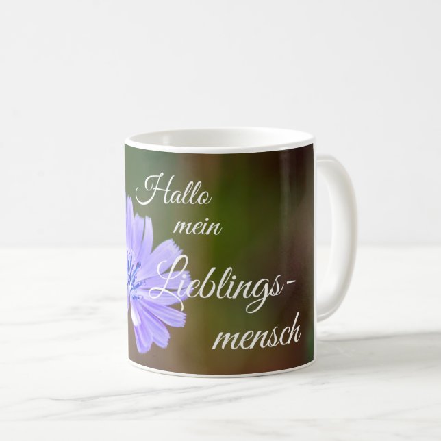 Mug Hallo mein Lieblingsmensch! (Devant droit)