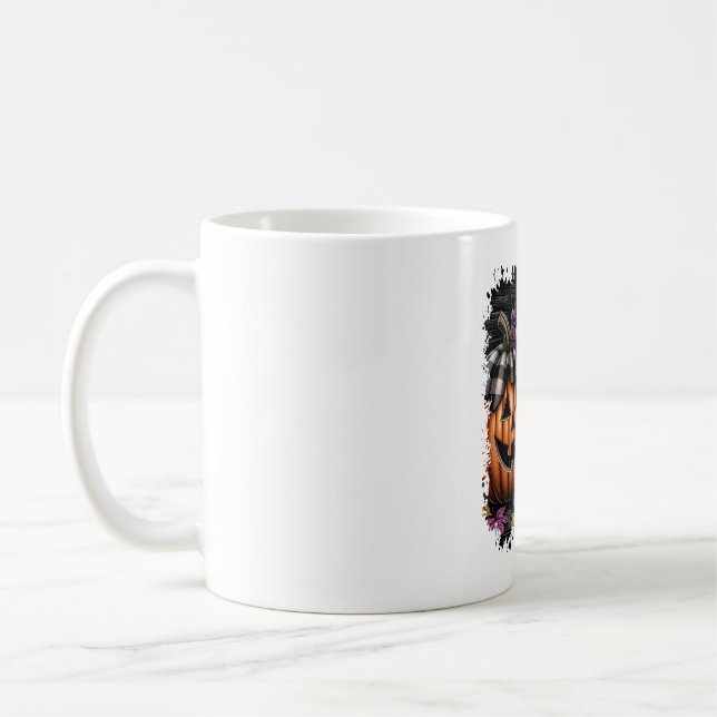 Mug Halloween Boston Terrier Dog (Gauche)
