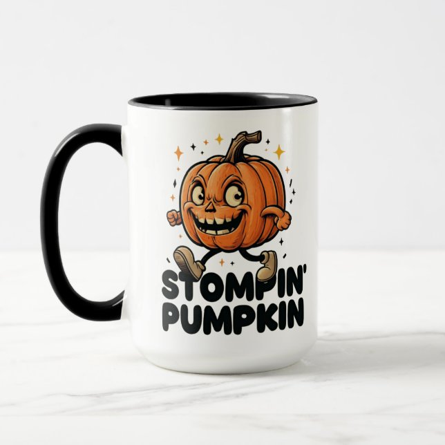 Mug Halloween Citrouille Stompin (Gauche)