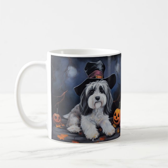 Mug Halloween Citrouilles Havanais effraie (Gauche)