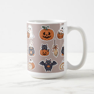 Mug Halloween cute ghost trick and treat