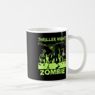 Mug Halloween de la nuit de thriller danser Zombie