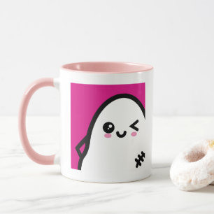 Mug Halloween déplaisante du fantôme d'oeufs Ajouter