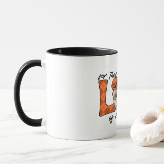 Mug Halloween drôle de peur amour