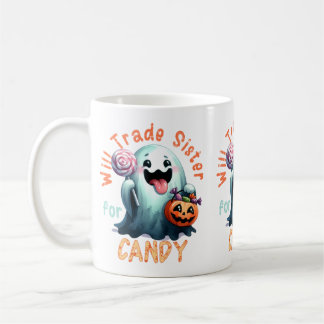 Mug Halloween Échangera Sœur Contre Un Enfant Fantôme