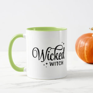 Mug Halloween en sorcière