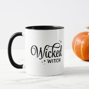 Mug Halloween en sorcière