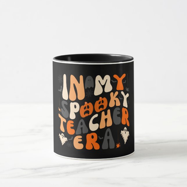 Mug Halloween enseignant éffrayant (Centre)