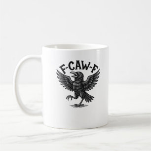 Mug Halloween F-Caw-F Oiseau Corbeau Femmes Hommes Min