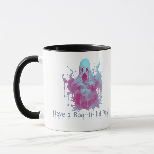 Mug Halloween Fantôme Boo-ti-ful Day (Gauche)