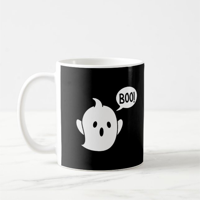 Mug Halloween fantôme mignon (Gauche)