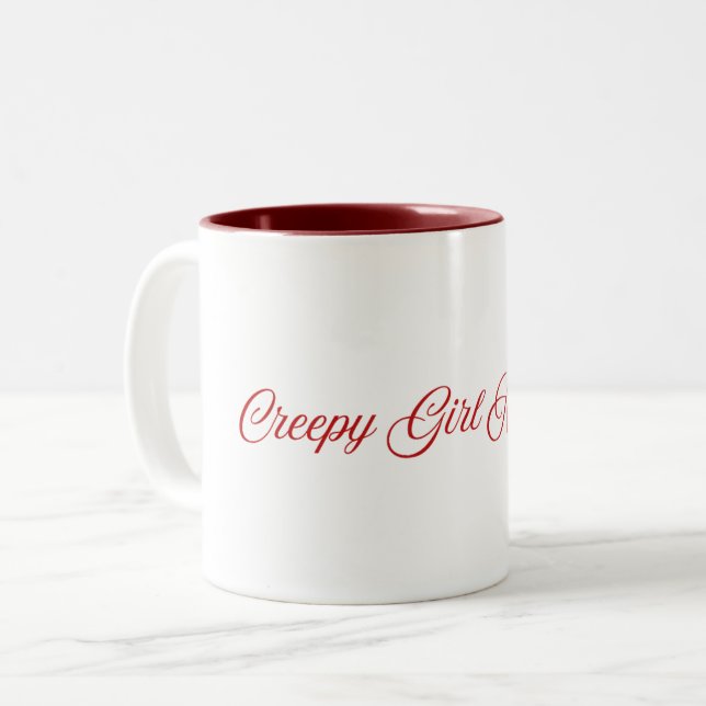 Mug Halloween « Fille Flippante » (Devant gauche)