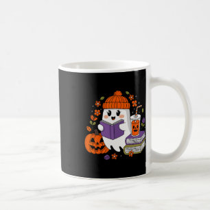 Mug Halloween Ghost Lecture Livre Amateurs Ghost Coffe