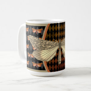 Mug Halloween gothique en diamant de papillon