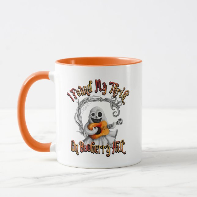 Mug Halloween Guitare fantôme Booberry Hill (Gauche)