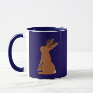 Mug Halloween Jackalope Trou ou traitement