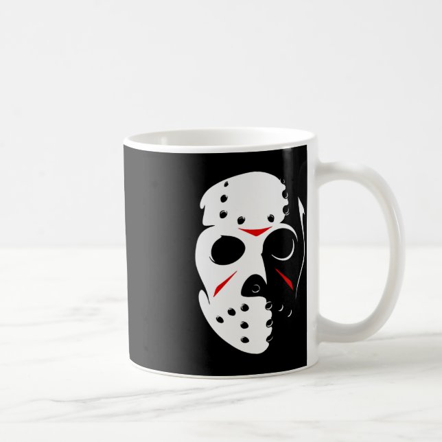 Mug Halloween Jason Hockey Mask Vendredi 13 (Droite)