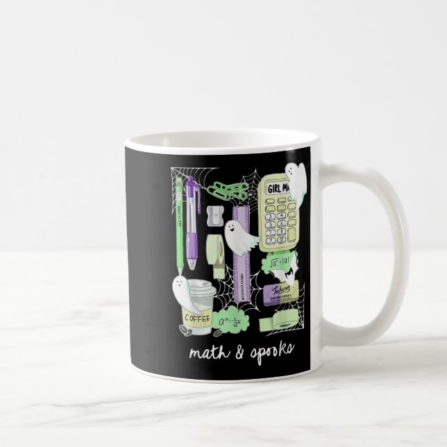 Mug Halloween Math Teacher Ghosts Trig Or Treat Studen (Droite)