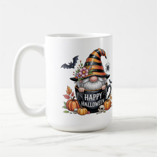 Mug Halloween mignon avec elfe dans une tasse à ca