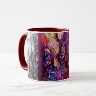 Mug HALLOWEEN MONSTERS / ORK WAR Horror Rave