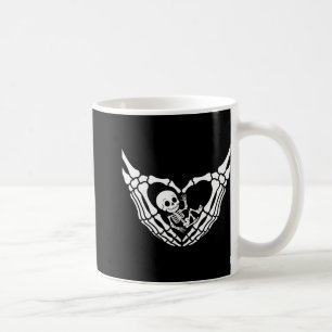 Mug Halloween Pregnant Baby Skeleton Saison Éffrayante
