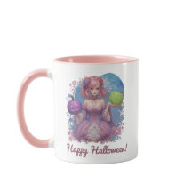 Halloween Princesse dans les tons pastel