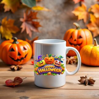 Mug Halloween Pumpkins