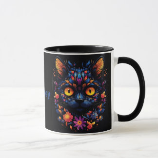 Mug Halloween/Scary Chat/Sorcière/Assistant personnali