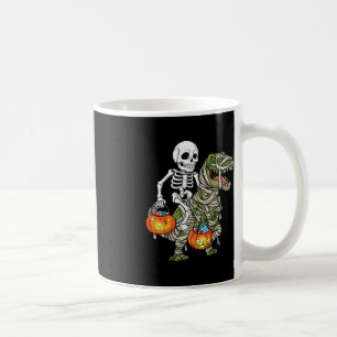 Mug Halloween Skeleton équitation maman Dinosaur T Rex