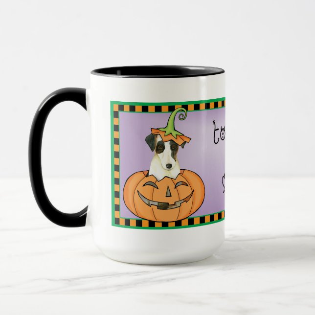 Mug Halloween Smooth Fox Terrier (Gauche)