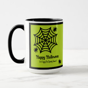 Mug Halloween Spiderweb personnalisé