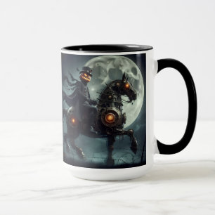 Mug Halloween Steampunk Horseman sans tête