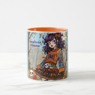 Mug Halloween,Style Automnal Squelette, Mignon Squelet