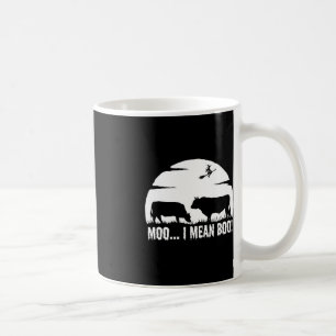 Mug Halloween Vache drôle de nuit légende laitière lun