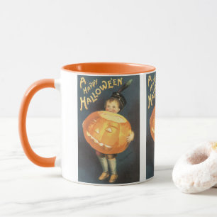 Mug Halloween vintage et heureux par Ellen Clapsaddle