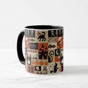 Mug Halloween vintage, nostalgie d'Halloween