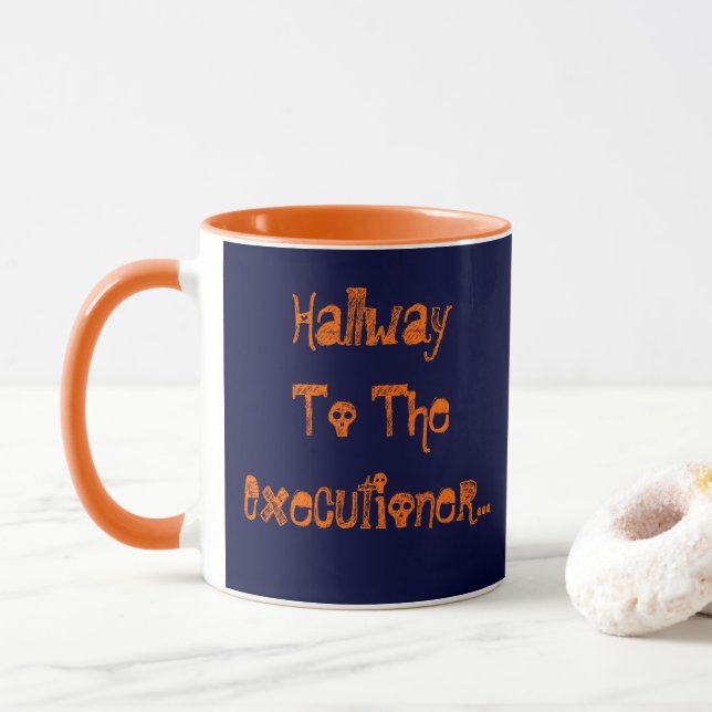 Mug Hallway Jusqu'À L'Exécuteur (Avec donut)