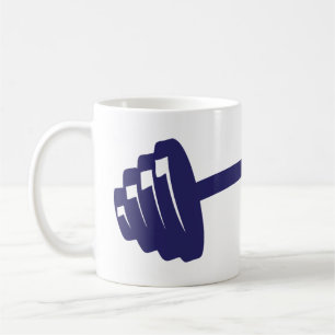 Mug haltere barre tordu musculation bodybuilding