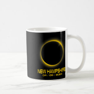 Mug Hampshire Nh Total Solaire Eclipse 2024