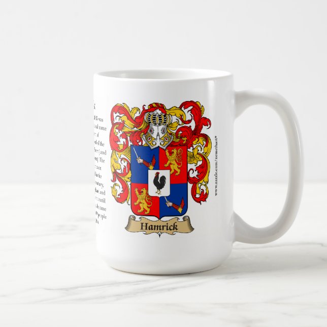 Mug Hamrick, l'origine, la signification et la crête (Droite)