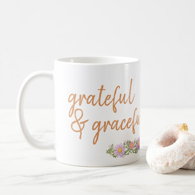 Mug Hamster de danse gracieuse et gracieuse (Avec donut)